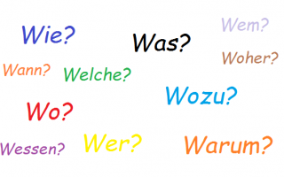 Вопросительные предложения в немецком языке