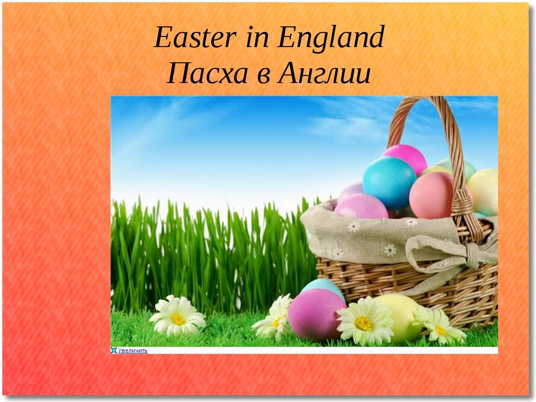 Easter in great britain презентация