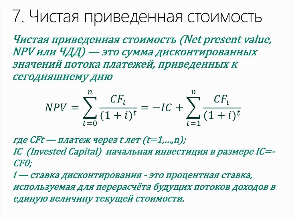 Чистая текущая стоимость денежных потоков. Чистая приведенная стоимость. Чистая привлеченная стоимость. Чистая приведенная стоимость проекта (npv). Чистаяпр веденная стоимость.