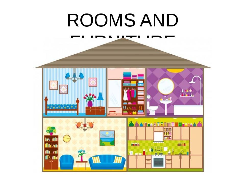 Презентация rooms and furniture