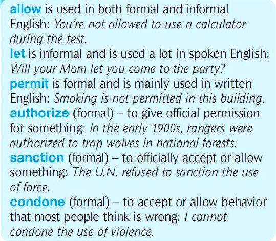 Accept перевод с английского. Allow permit разница. Allow permit Let. Разница между Let и allow. Разница между allow Let permit.