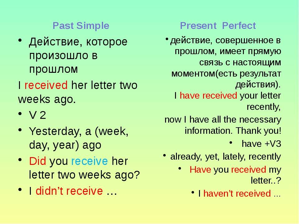Past simple present simple презентация 8 класс