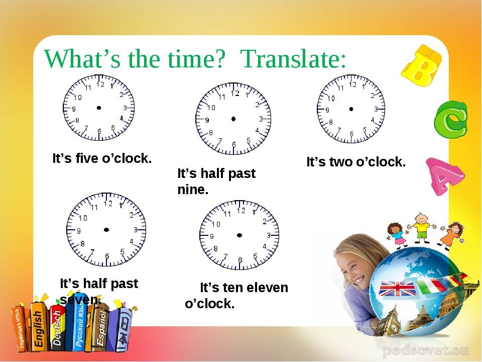 Часы по английскому языку 3 класс. Часы на английском. Часы в английском языке. Часы с днями недели на английском. Который час на английском.