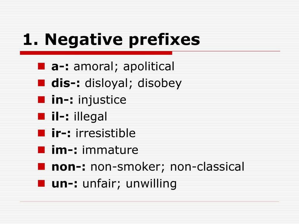 Prefixes of adjectives. Negative prefixes. Префиксы un in im. Negative adjective prefixes правило. Negative prefixes un, dis, in, im, ir.