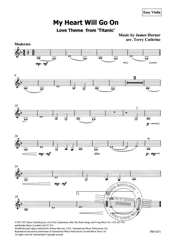 Celine dion - my heart will go on (ost titanic)