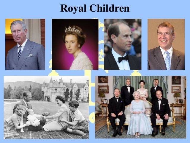 Английская королевская семья - the royal family