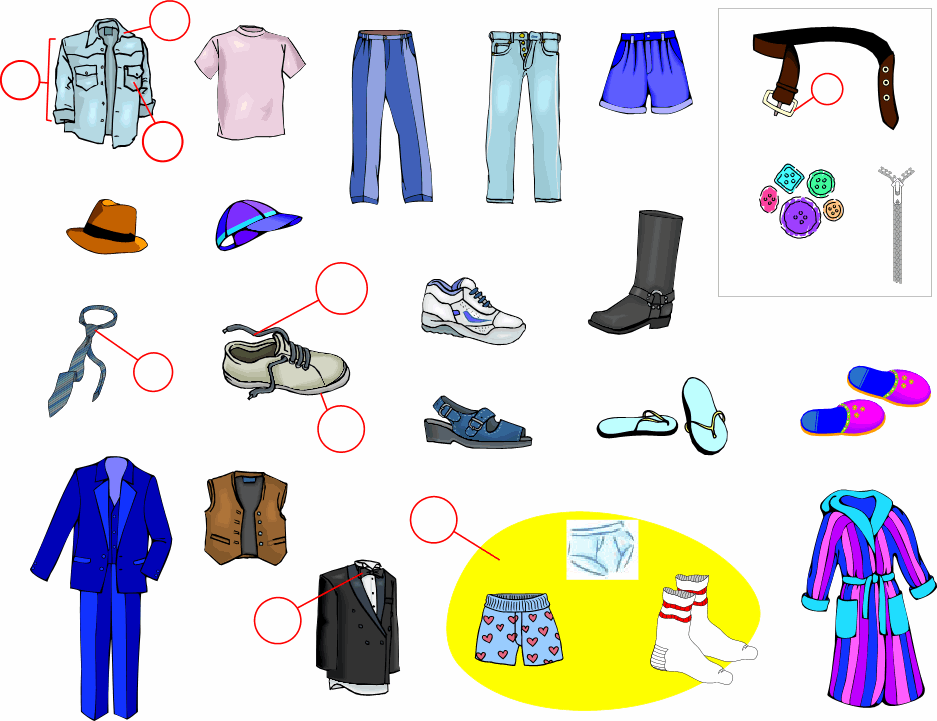 Помощь найти одежду