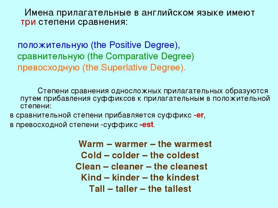 Имя прилагательное тех карта 2 класс